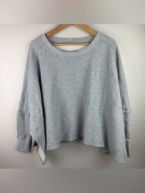 All Saints Daze Pancho Pullover Long Sleeve Gray Women’s 10